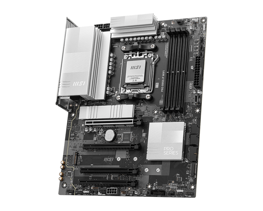 MSI PRO B850-P WiFi 7 AMD AM5 DDR5 Motherboard MSI PRO B850-P WiFi 7 AMD AM5 DDR5 Motherboard